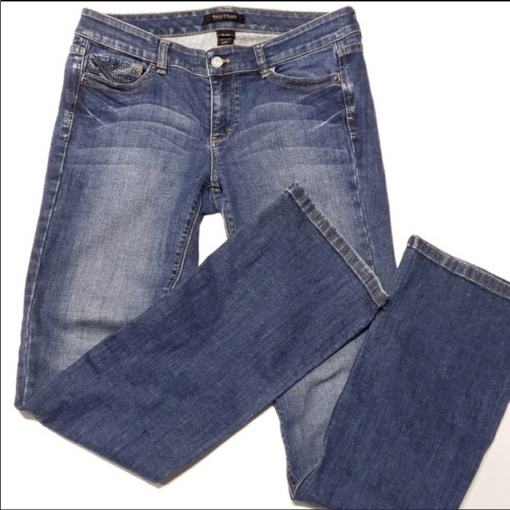 WHITE HOUSE|BLACK MARKET Boot Cut Jeans Size 4